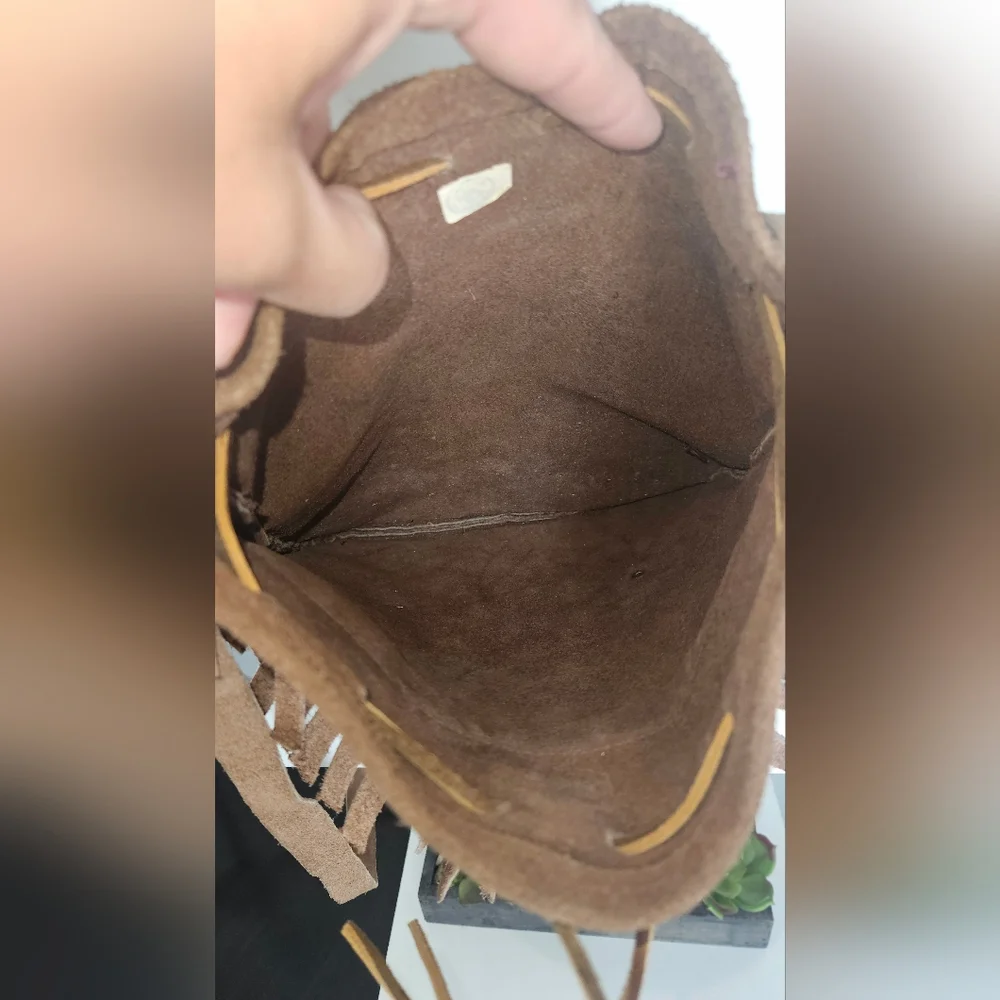 Mexican Leather Crossbody Bag - Picture 3 of 7